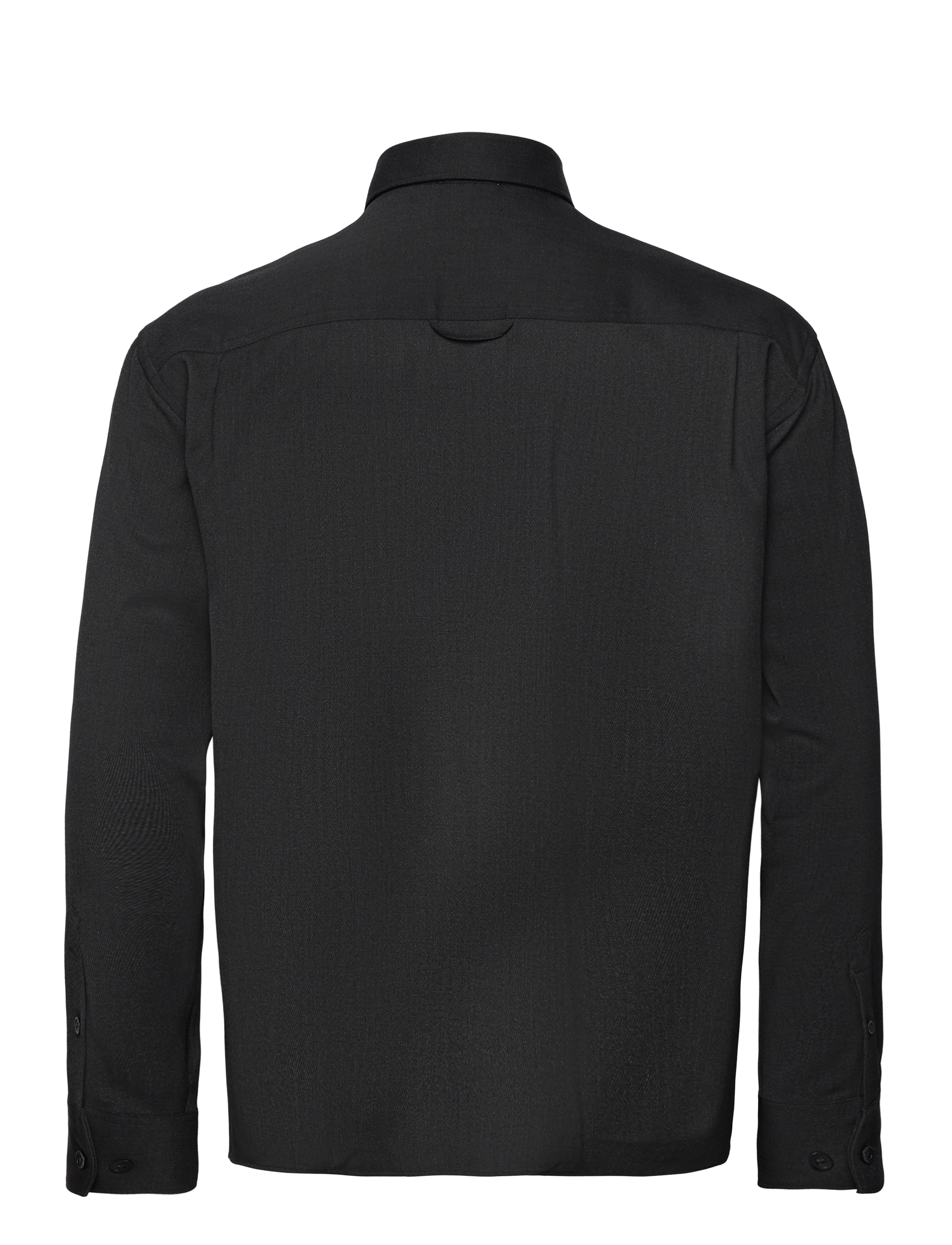 Filippa K - Boxy Wool Twill Shirt - anthracite - 1