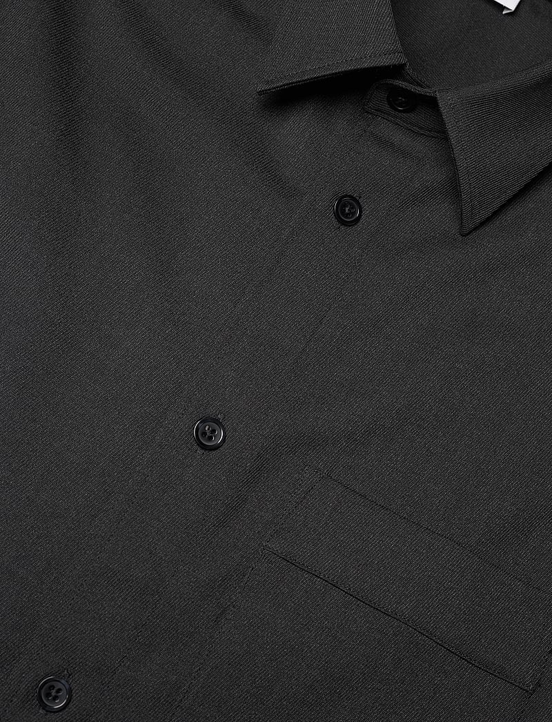 Filippa K - Boxy Wool Twill Shirt - casual skjortor - anthracite - 3