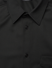 Filippa K - Wool Twill Shirt - podstawowe koszulki - black - 2