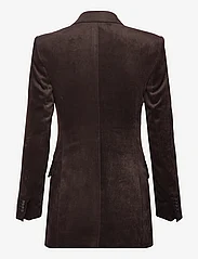 Filippa K - Fitted Blazer - odzież imprezowa w cenach outletowych - dark choco - 1