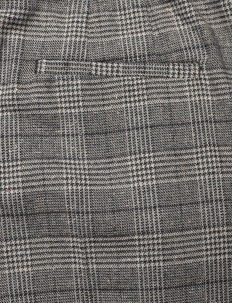 Filippa K - Pleated Trousers - raka byxor - grey check - 4