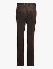 Filippa K - Slim Moleskin Trousers - kitsalõikelised püksid - dark choco - 1