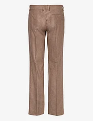 Filippa K - Bootcut Check Trousers - od garnituru - sand beige - 1