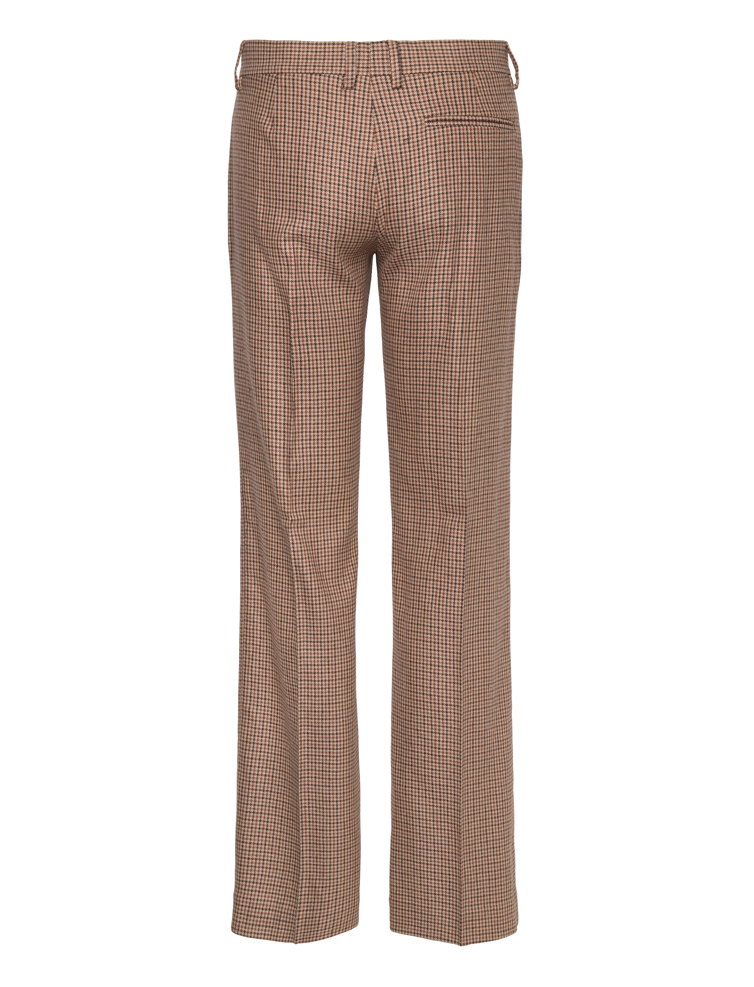Filippa K - Bootcut Check Trousers - sand beige - 1
