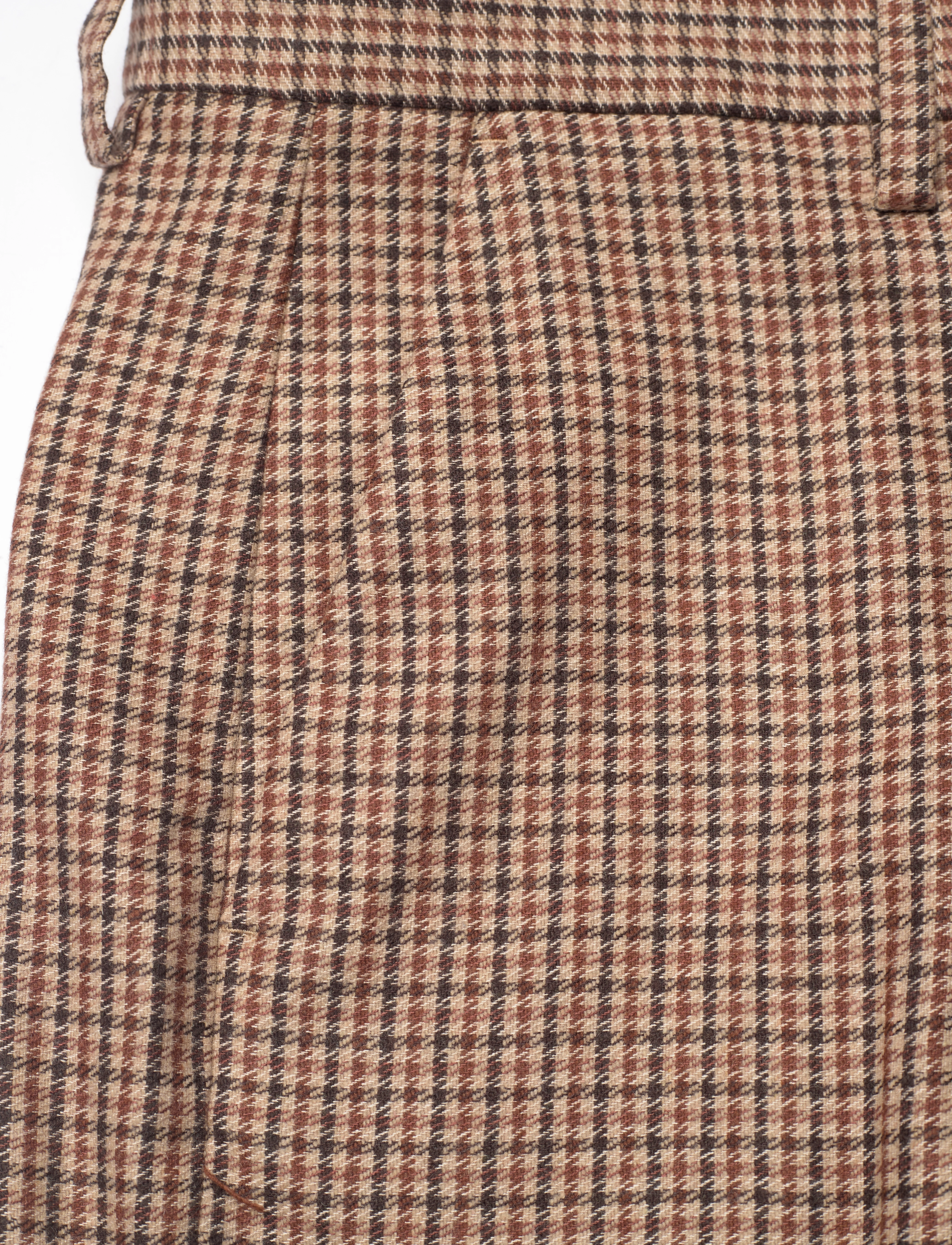 Filippa K - Bootcut Check Trousers - sand beige - 2