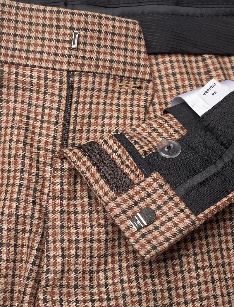 Filippa K - Bootcut Check Trousers - tailored trousers - sand beige - 3