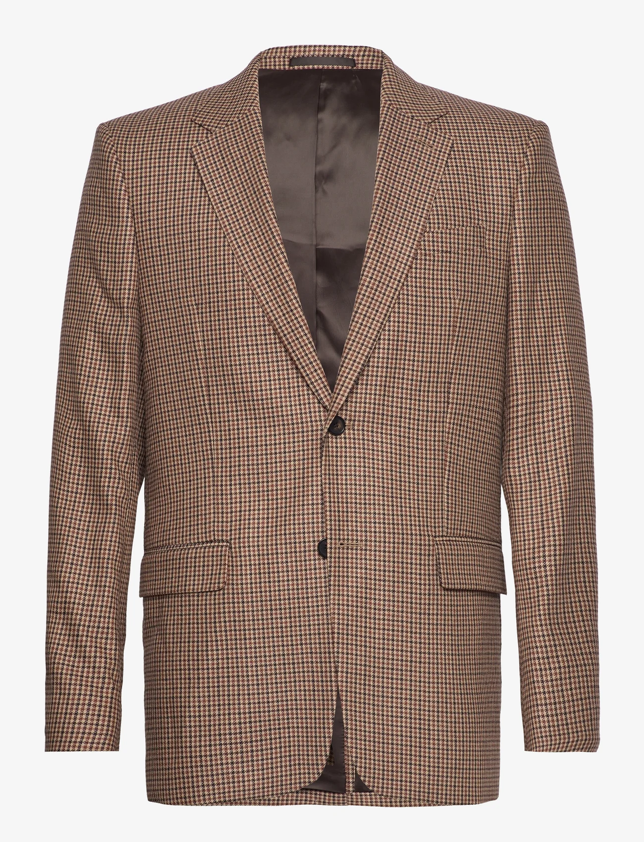 Filippa K - Single Breasted Check Blazer - blazers met dubbele knopen - sand beige - 0