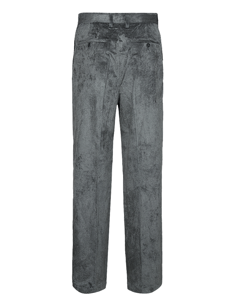 Filippa K - Crushed Corduroy Trousers - casual - smoke gree - 1