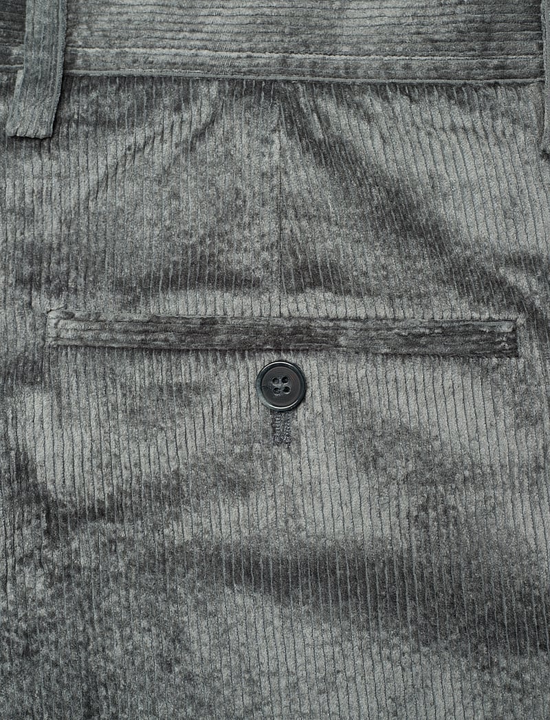 Filippa K - Crushed Corduroy Trousers - casual - smoke gree - 4