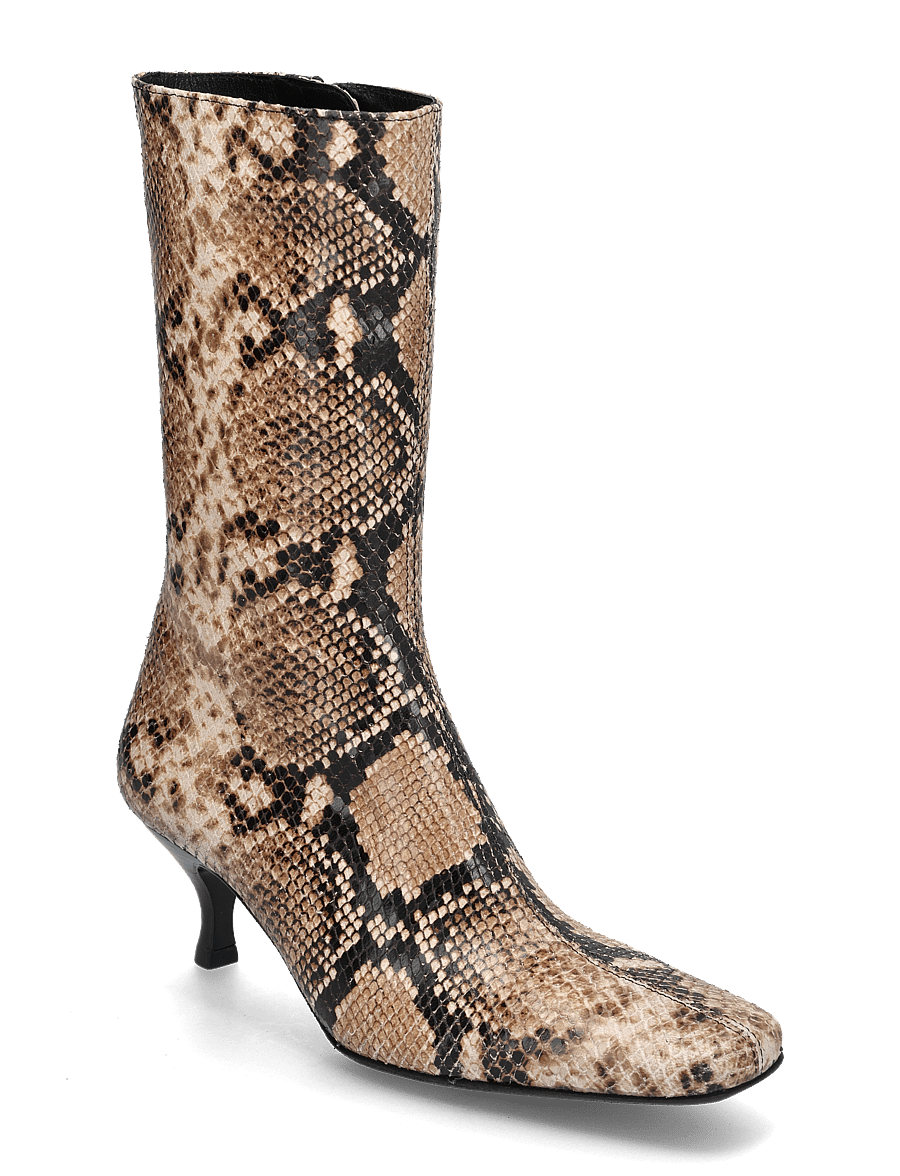 Filippa K - Square Toe Ankle Boots - støvletter - printed be - 0