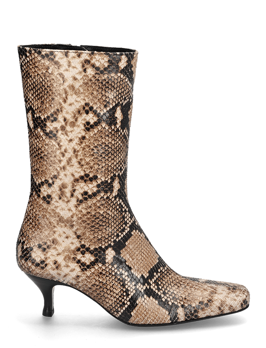 Filippa K - Square Toe Ankle Boots - støvletter - printed be - 1