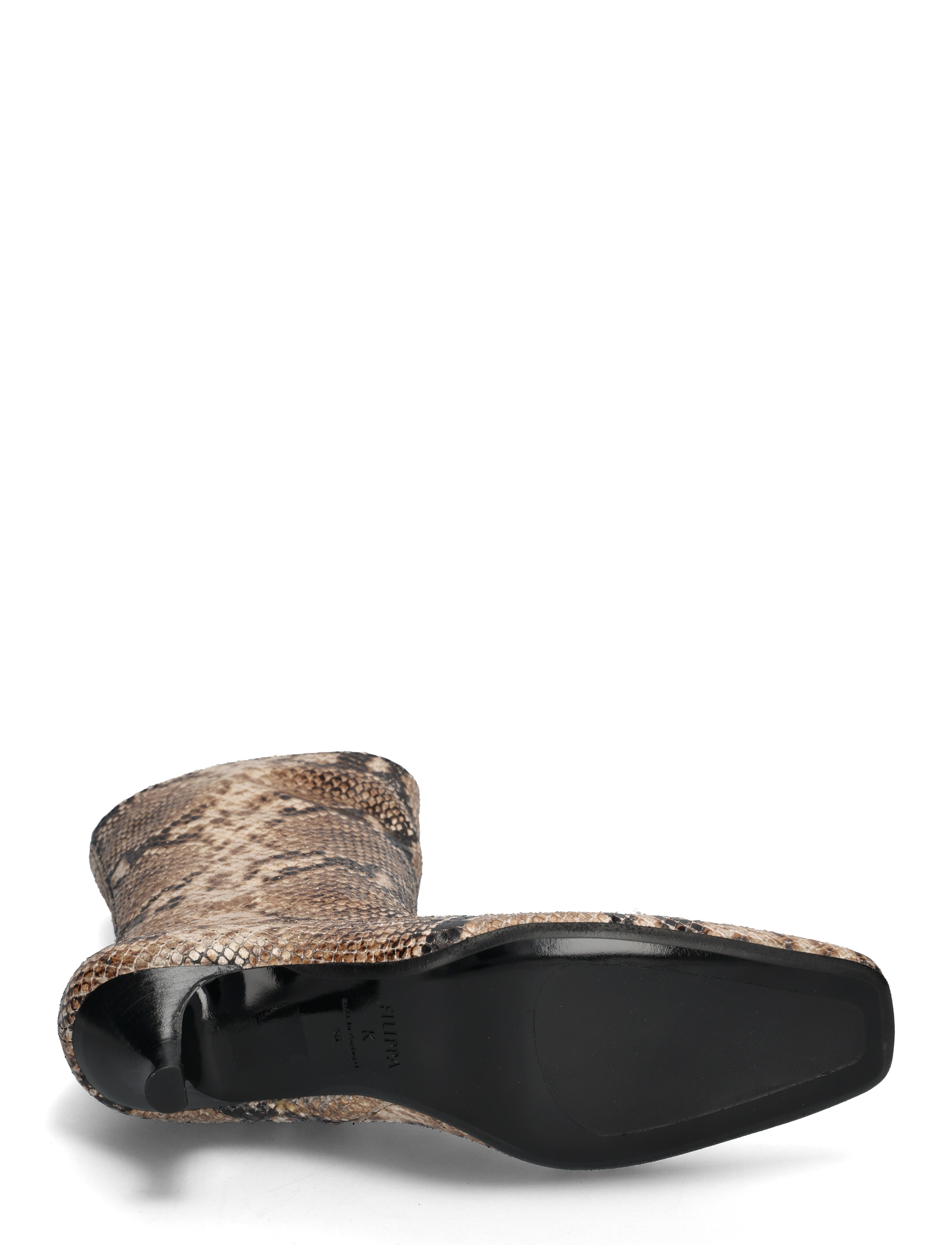 Filippa K - Square Toe Ankle Boots - hohe absätze - printed be - 4