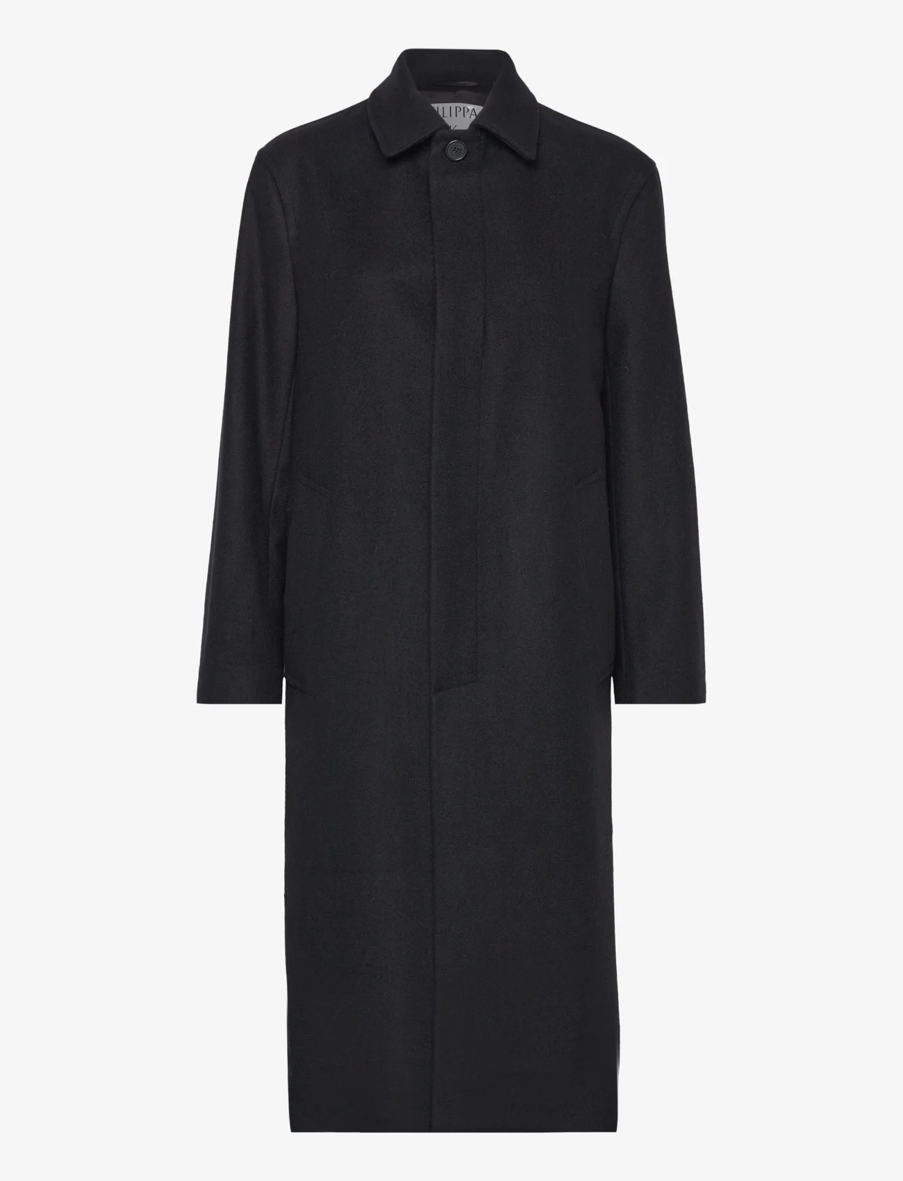 Filippa K - Wool Car Coat - winter coats - black - 0