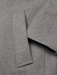 Filippa K - Wool Car Coat - Žieminiai paltai - grey melan - 3