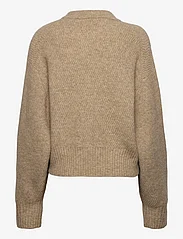 Filippa K - Structure Yak Sweater - swetry - beige mela - 1