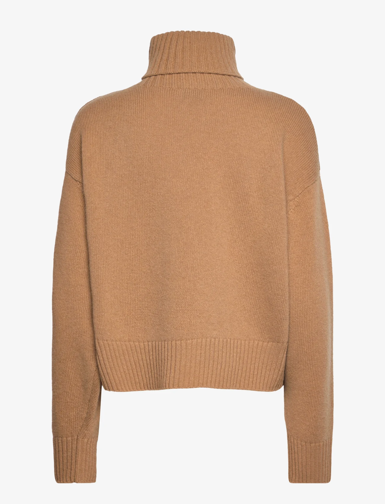 Filippa K - Wool Turtleneck Sweater - turtlenecks - camel - 1