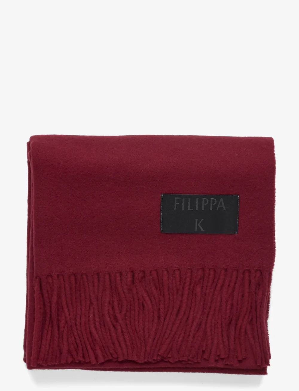 Filippa K - Cashmere Blend Scarf - modetrender - burgundy - 1