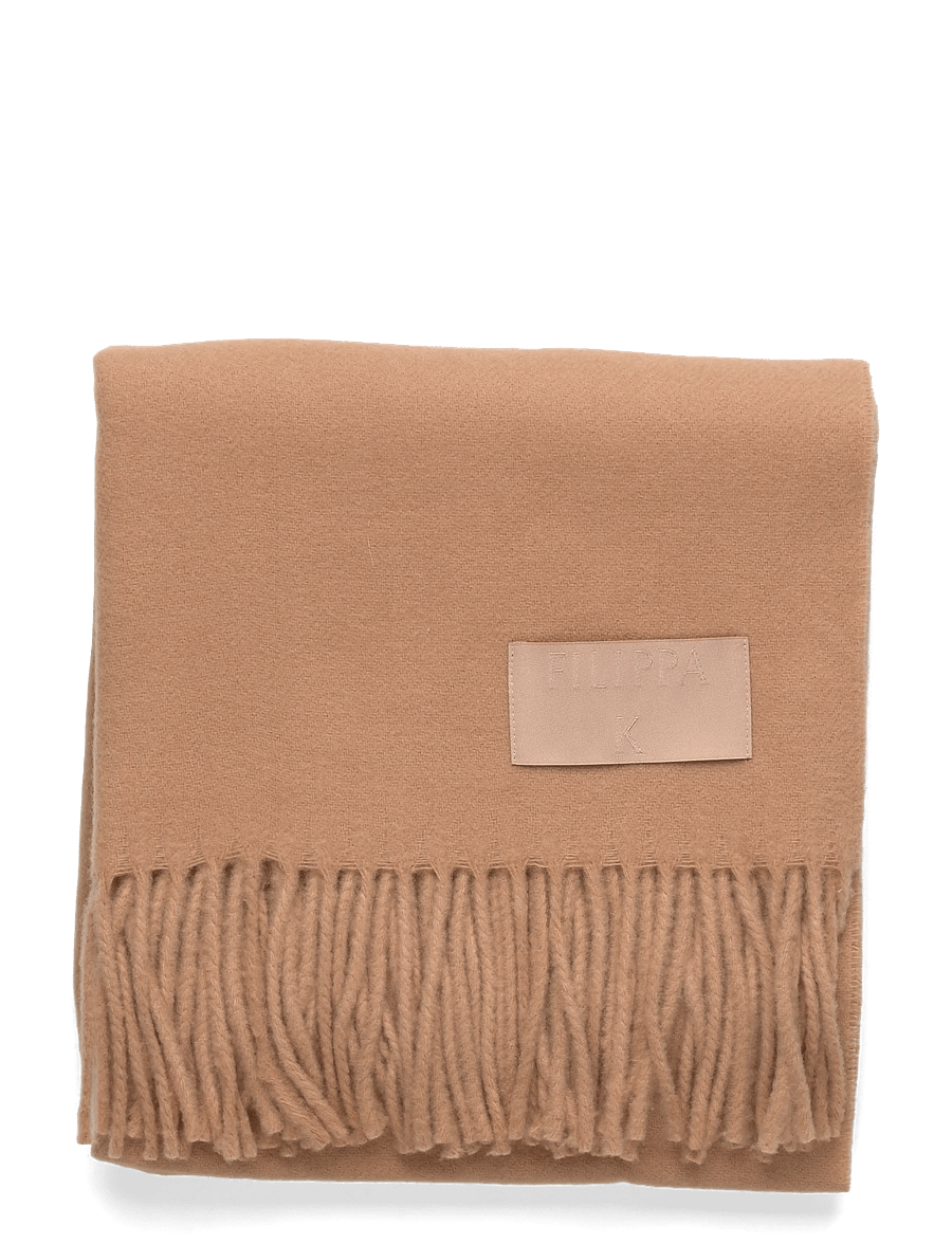 Filippa K - Cashmere Blend Scarf - kashmir - dark camel - 1