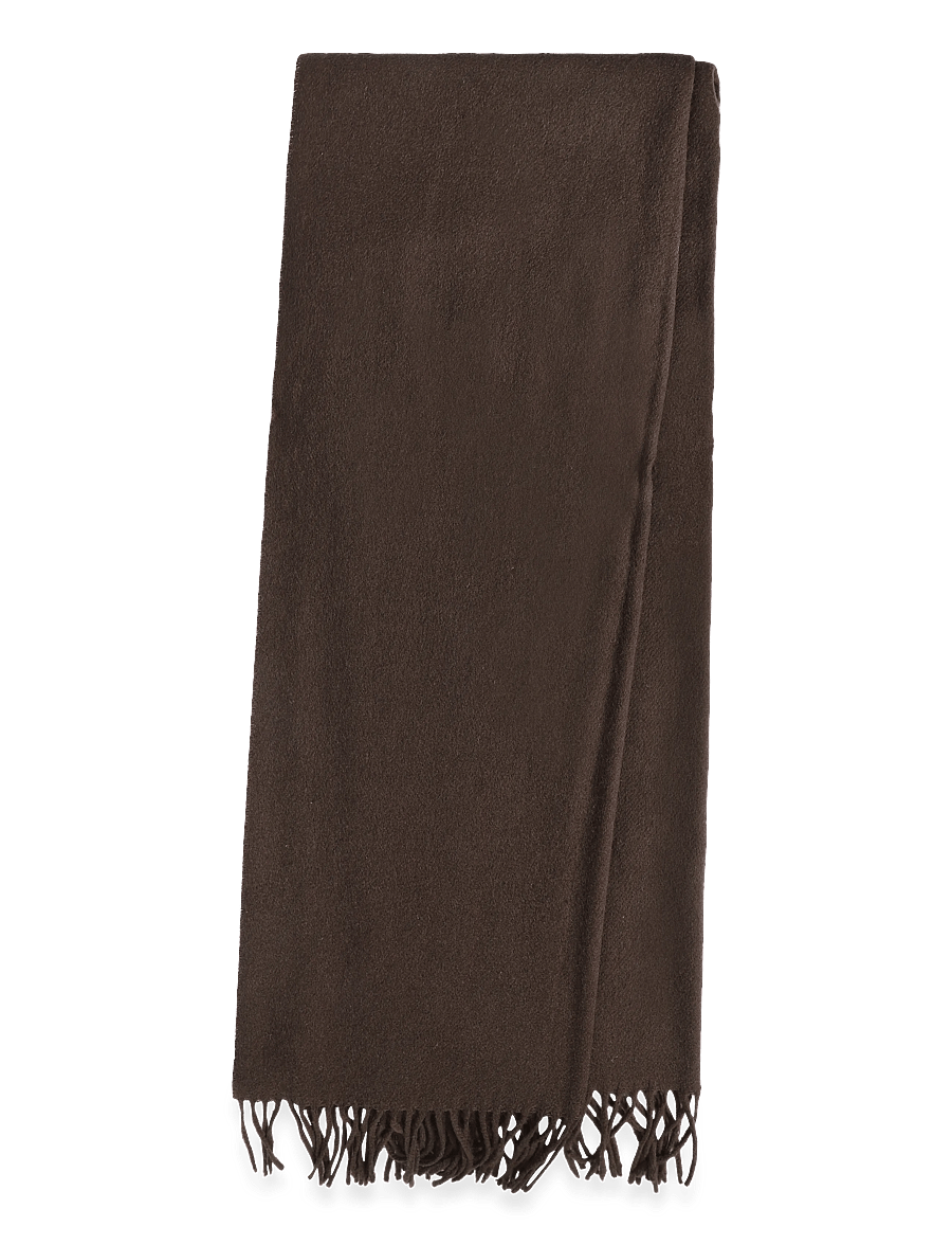 Filippa K - Cashmere Blend Scarf - kashmir - ebony brown - 1