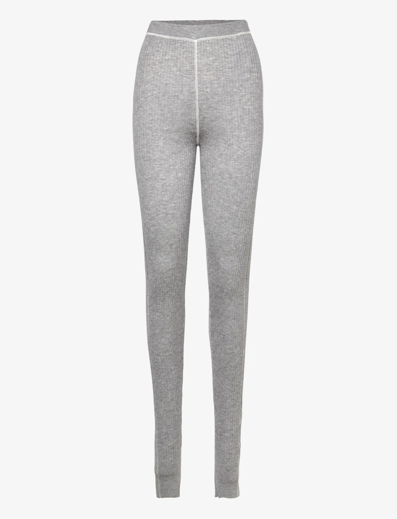 Filippa K - Knitted Long-Johns - leggings - grey/white - 0