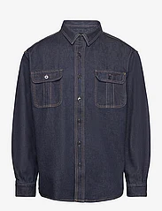 Filippa K - Oversize Denim Shirt - laisvalaikio marškiniai - midnight b - 0