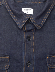 Filippa K - Oversize Denim Shirt - peruskauluspaidat - midnight b - 2