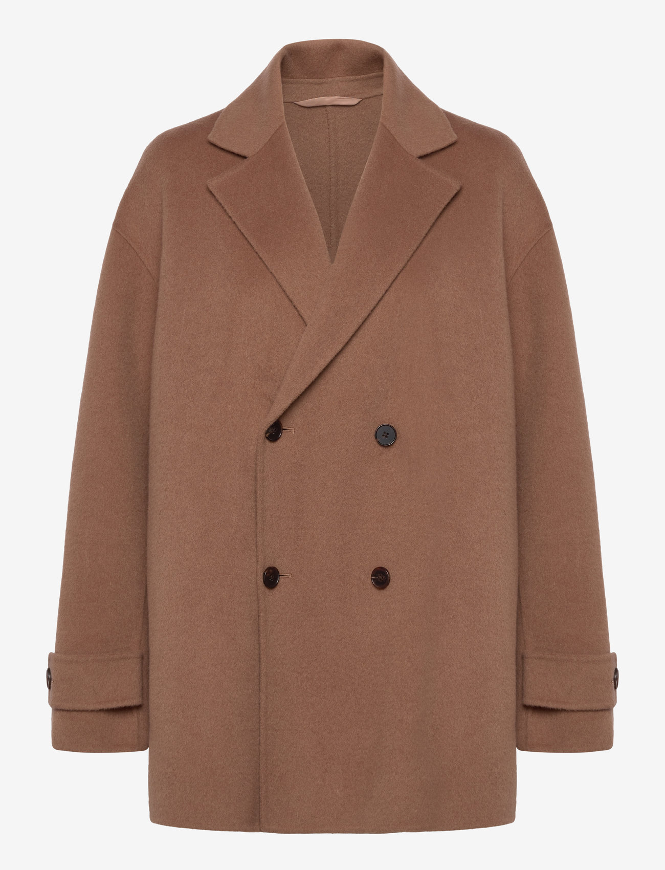Filippa K - Wool Cashmere Jacket - dark khaki - 0