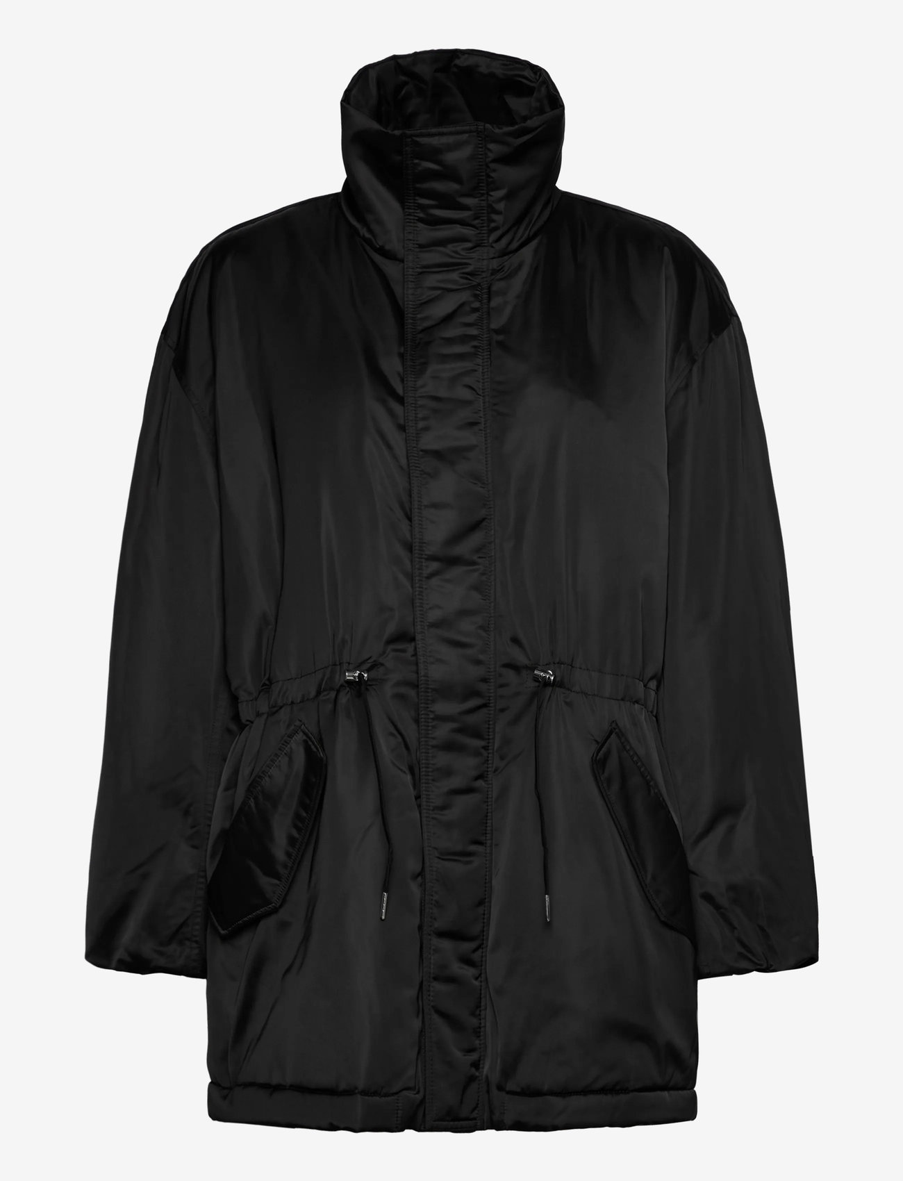 Filippa K - Padded Zip Jacket - gefütterte & daunenjacken - black - 0