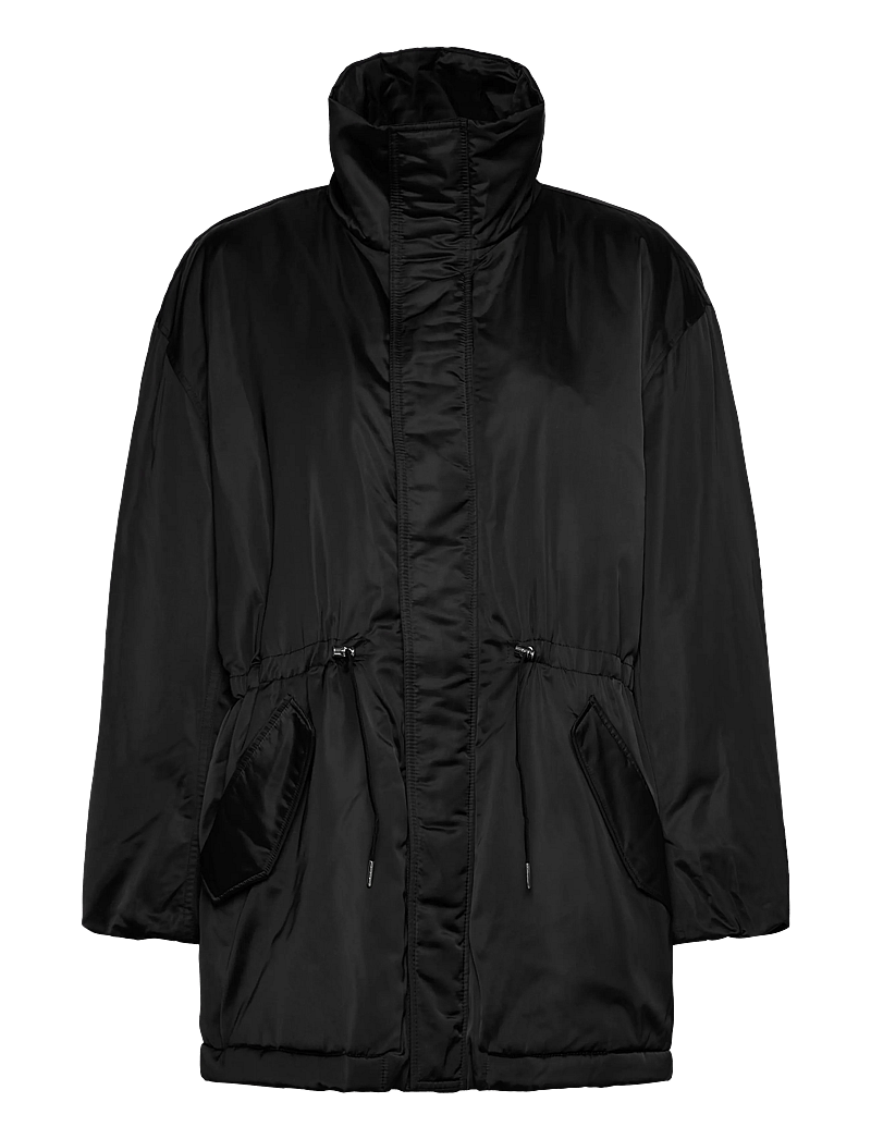 Filippa K - Padded Zip Jacket - gefütterte & daunenjacken - black - 0