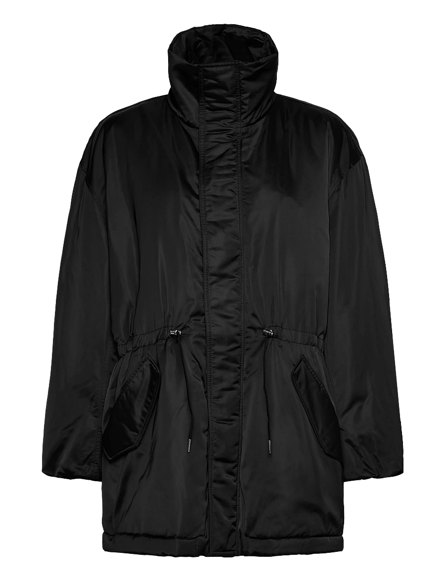 Filippa K - Padded Zip Jacket - gefütterte & daunenjacken - black - 0