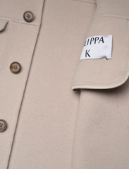 Filippa K - Short Wool Cashmere Jacket - lyhyet villakangastakit - mousse - 3