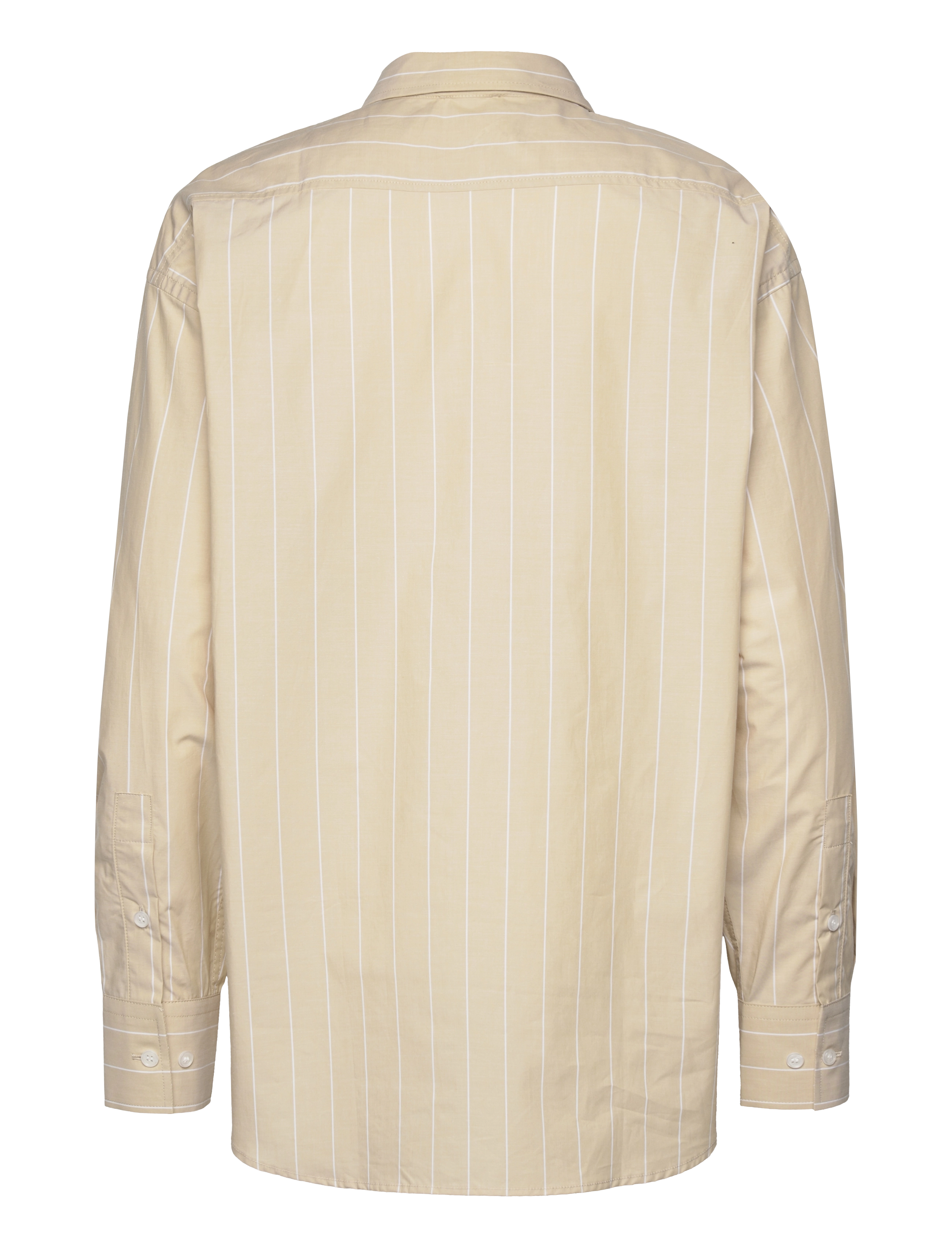 Filippa K - Stripe Poplin Shirt - dark yello - 1