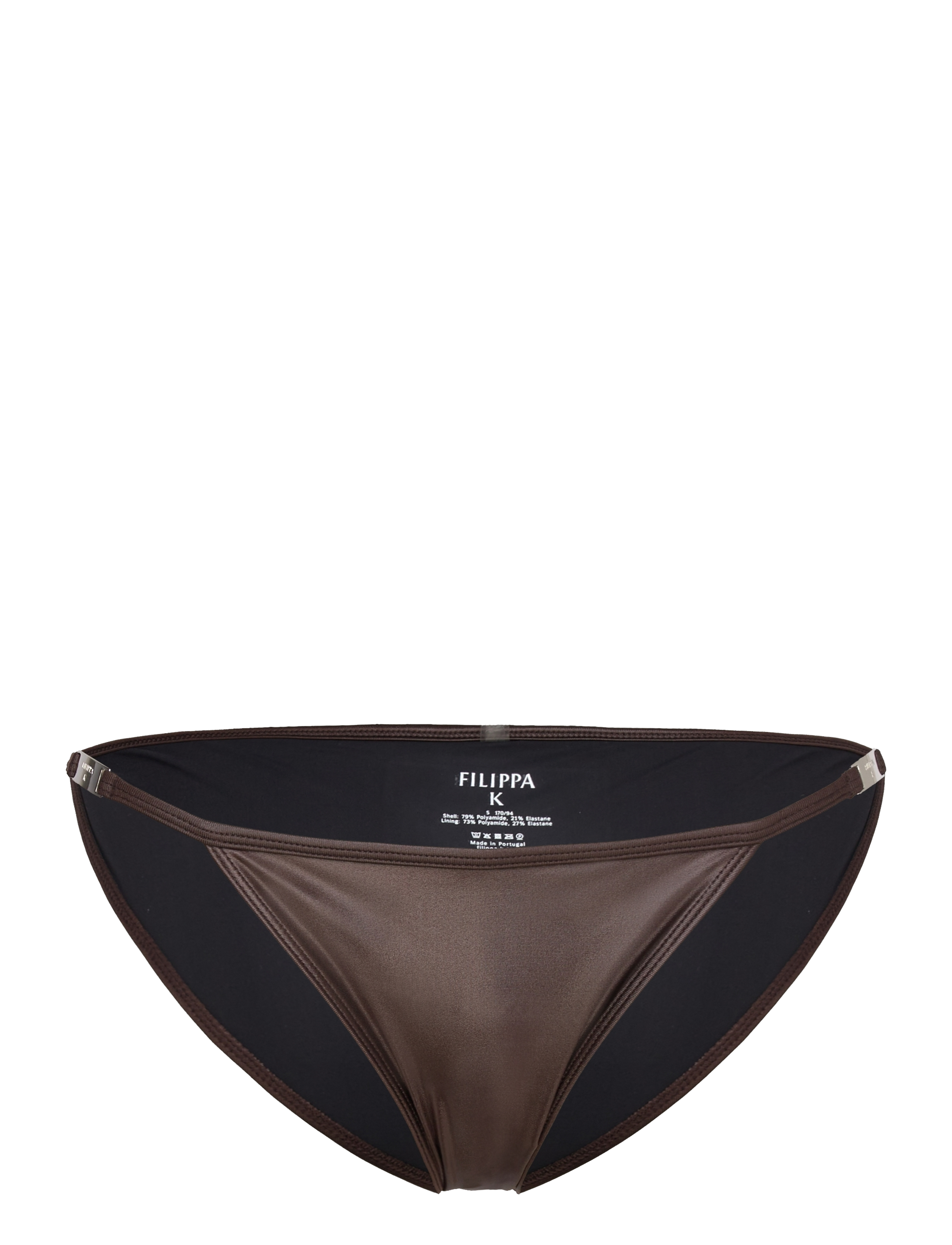 Filippa K Low Waist Bikini Briefs - Bademode - DARK OAK / brown