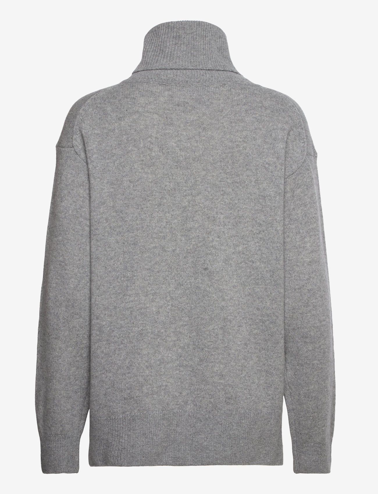 Filippa K - Relaxed Turtle-neck Sweater - grey melan - 1