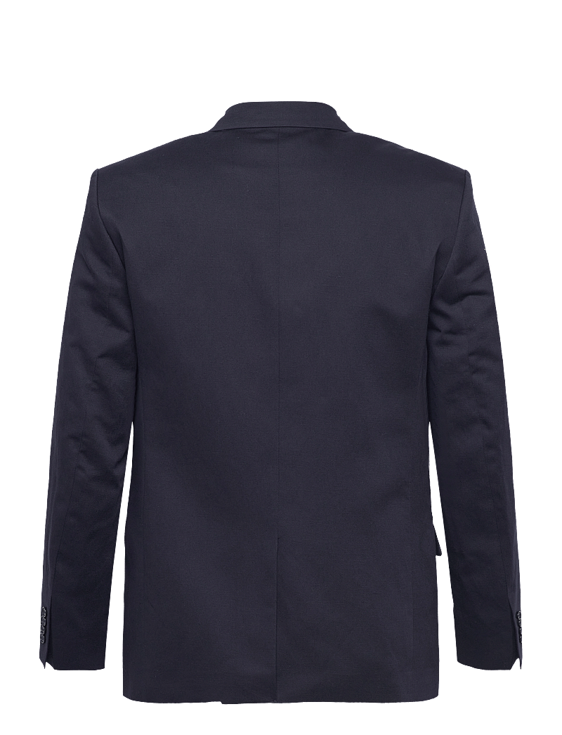 Filippa K - Boxy Linen Blazer - marynarki jednorzędowe - navy - 1