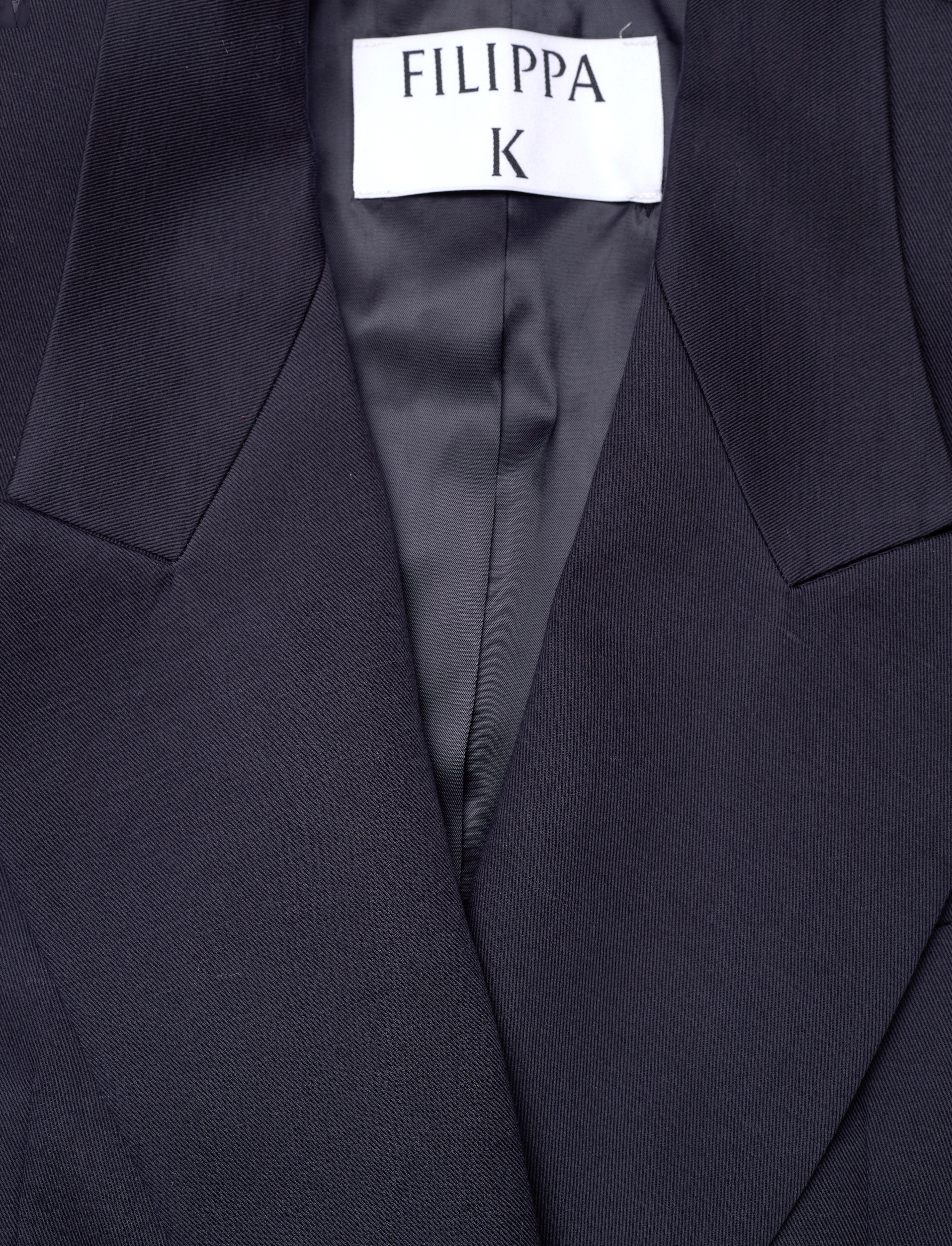 Filippa K - Boxy Linen Blazer - navy - 2