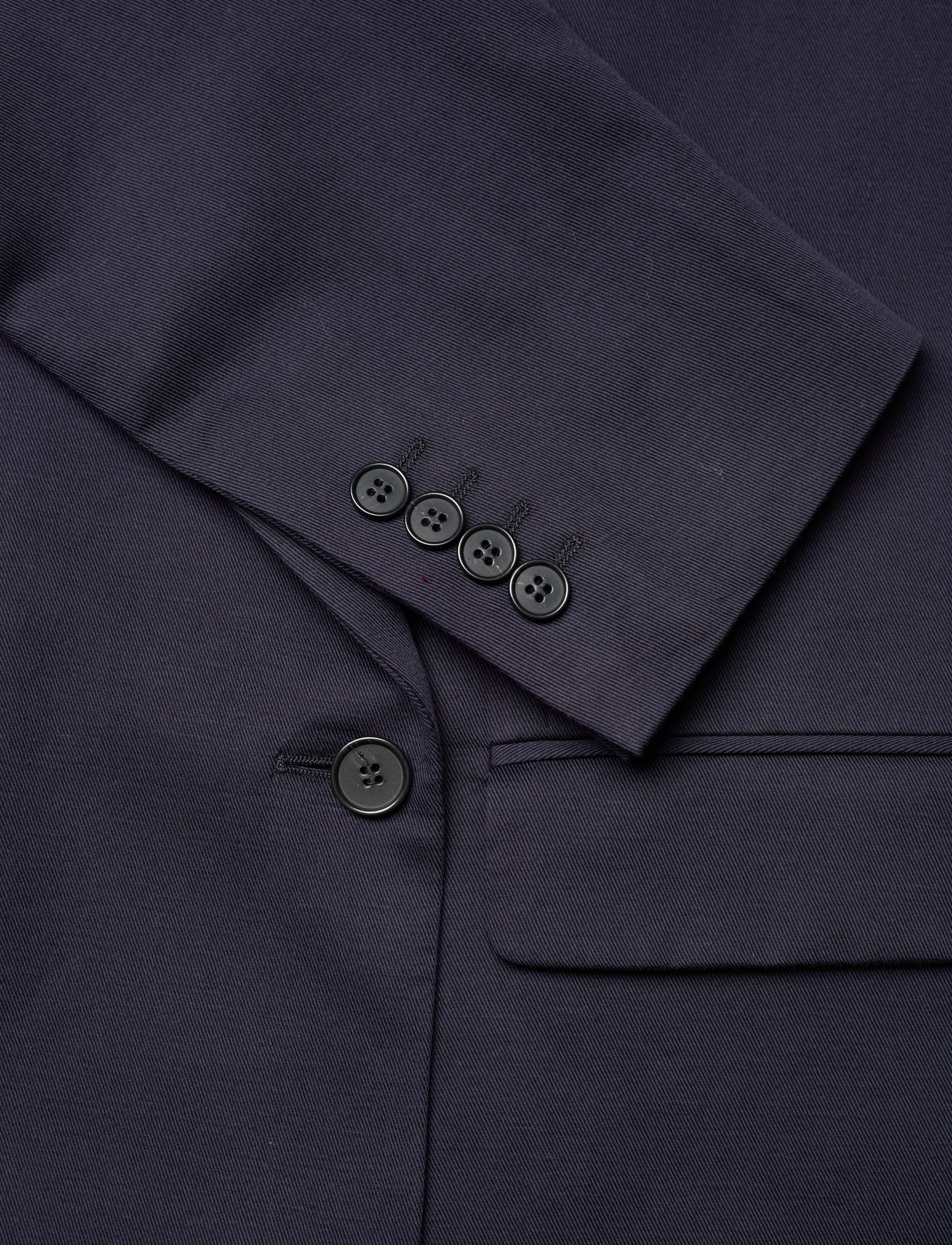 Filippa K - Boxy Linen Blazer - navy - 3