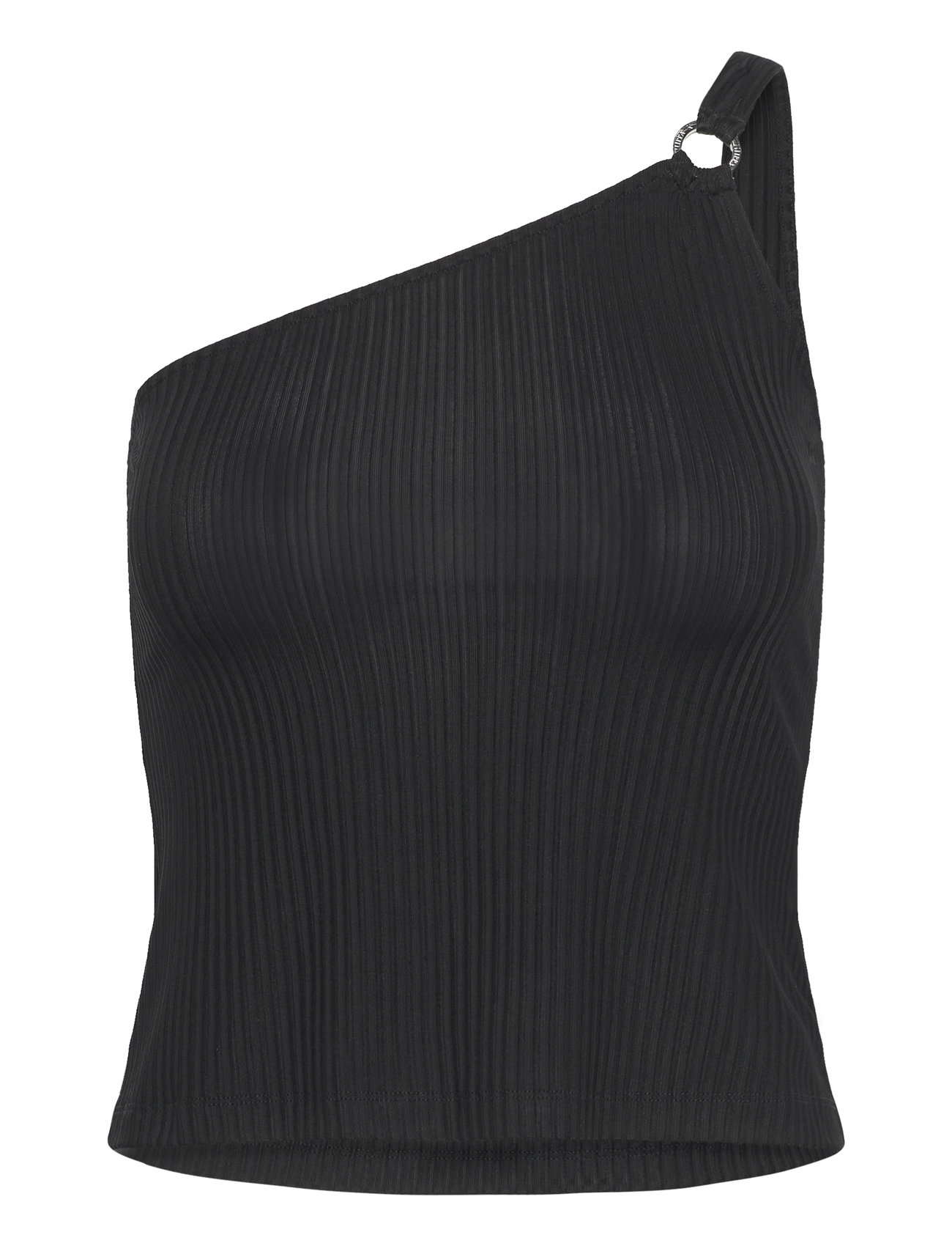 Filippa K - One Shoulder Top - festtoppe - black - 0