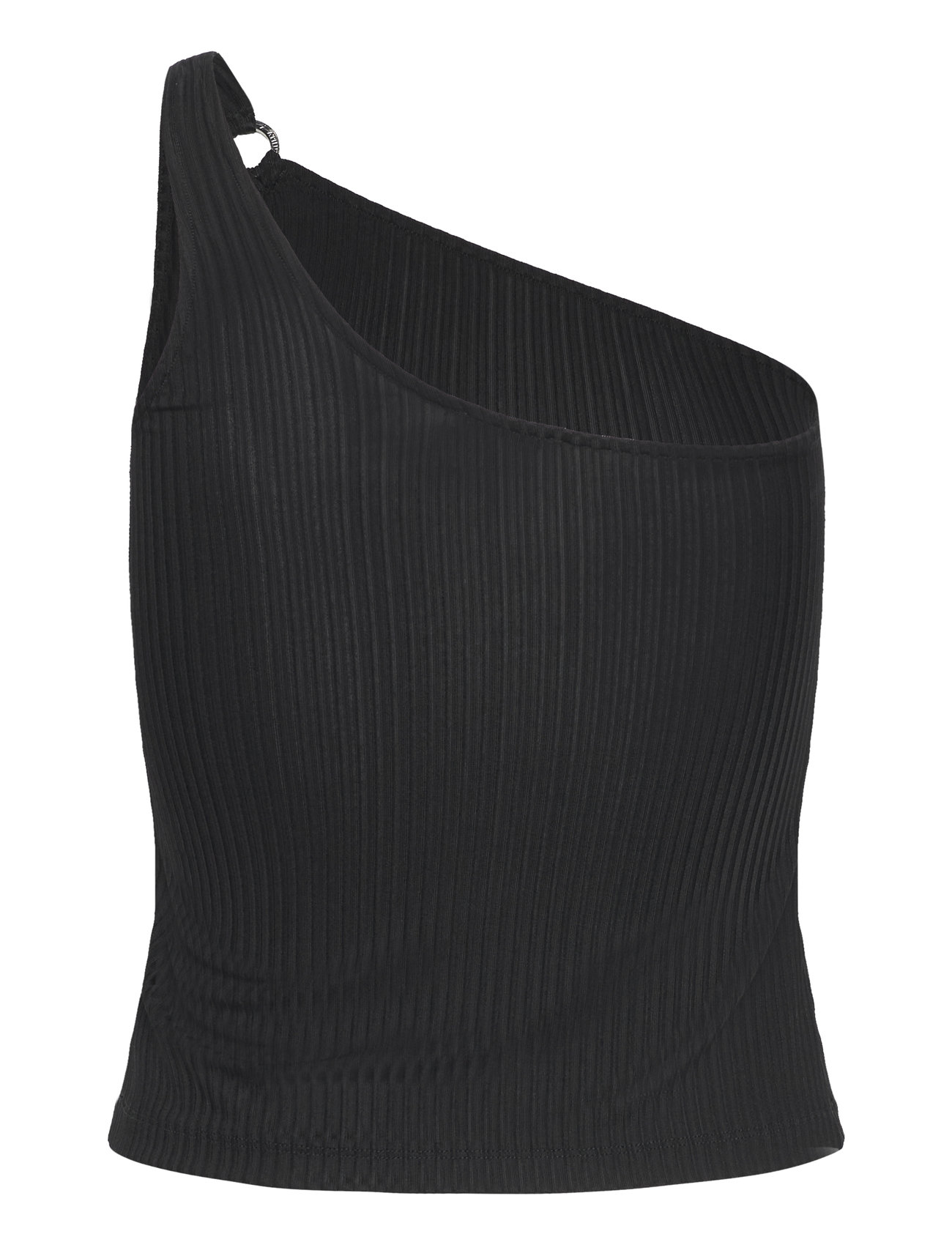 Filippa K - One Shoulder Top - festtoppe - black - 1