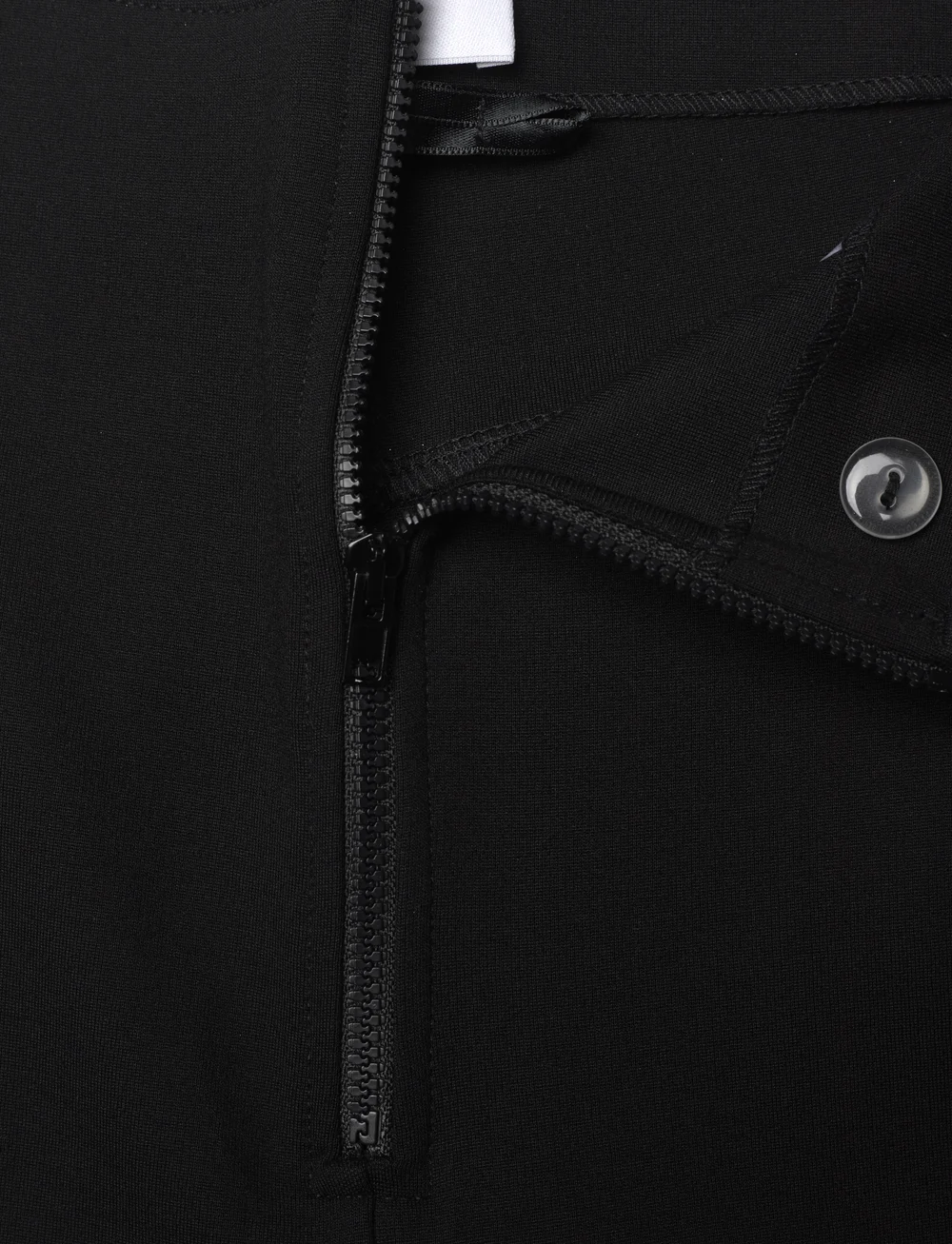 Filippa K - High Waist Jersey Trousers - utsvängda byxor - black - 2