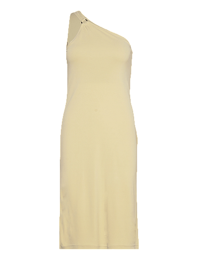 Filippa K One Shoulder Jersey Dress - Filippa K - MATCHA GRE / beige