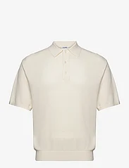 Filippa K - Mesh Polo - nordisk stil - chalk whit - 0