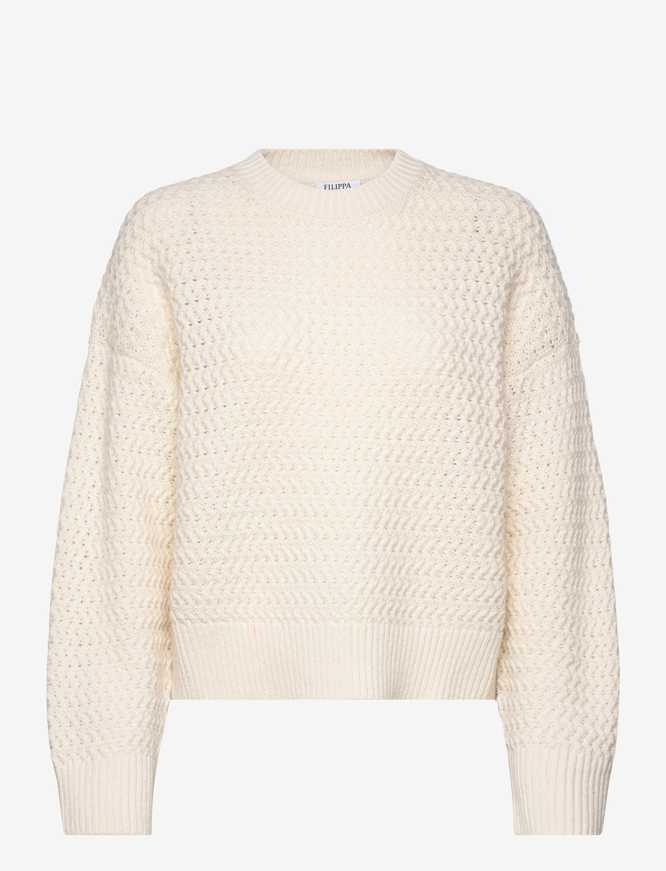 Filippa K - Zig Zag Sweater - ivory - 0