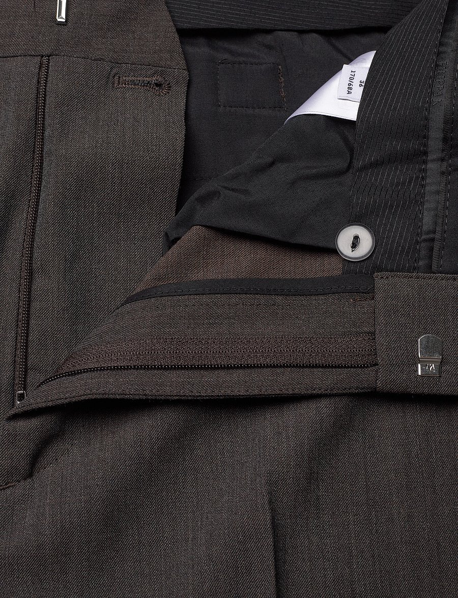 Filippa K - Relaxed Tailored Trousers - anzugshosen - dark oak m - 3