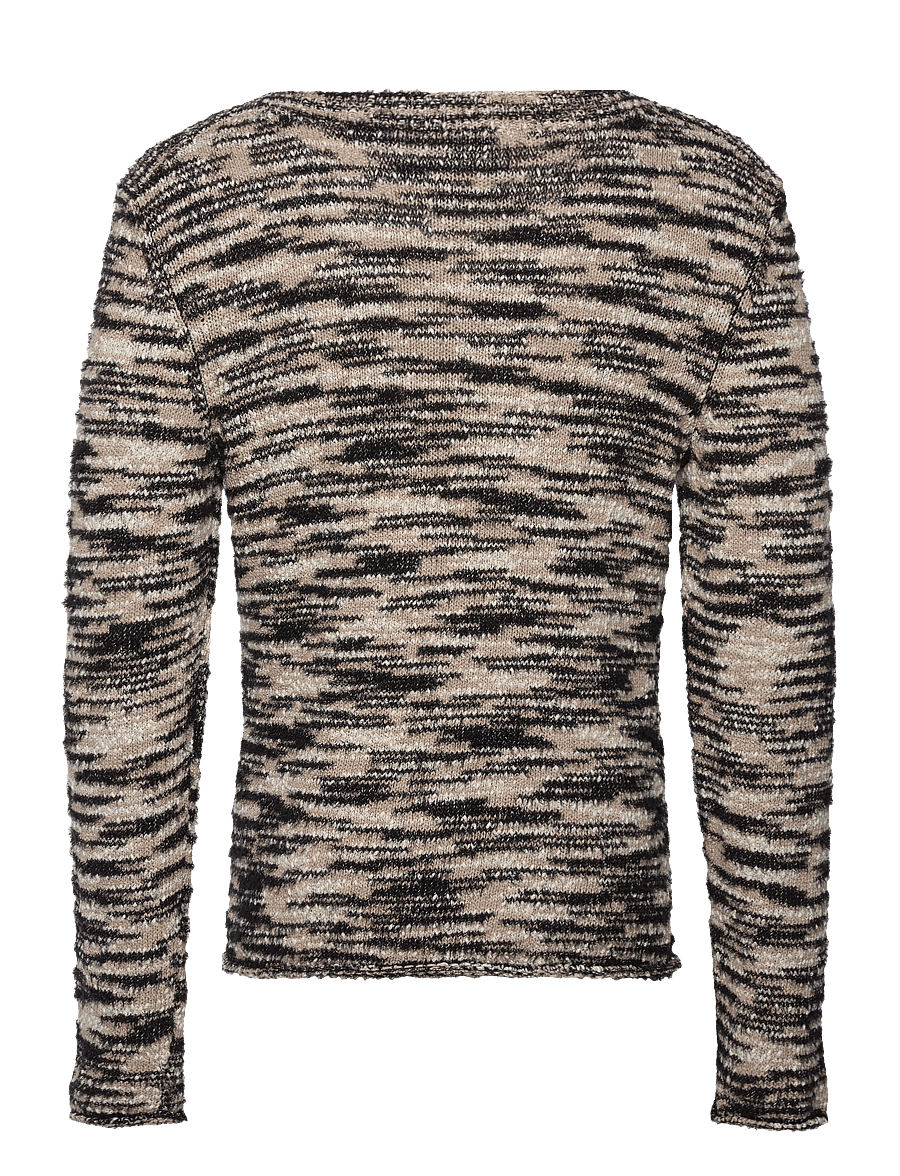 Filippa K - Boatneck Sweater - neulepuserot - beige jaqu - 2