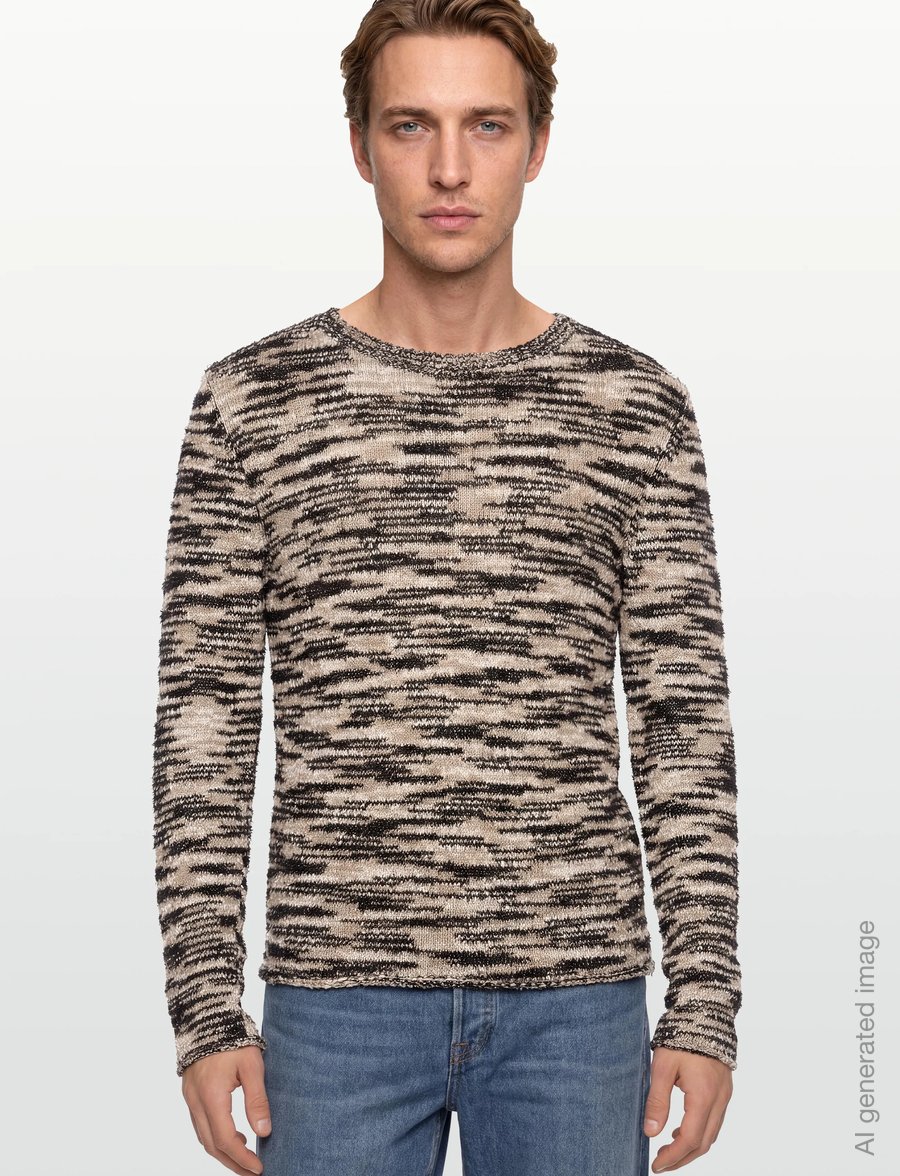 Filippa K - Boatneck Sweater - neulepuserot - beige jaqu - 3