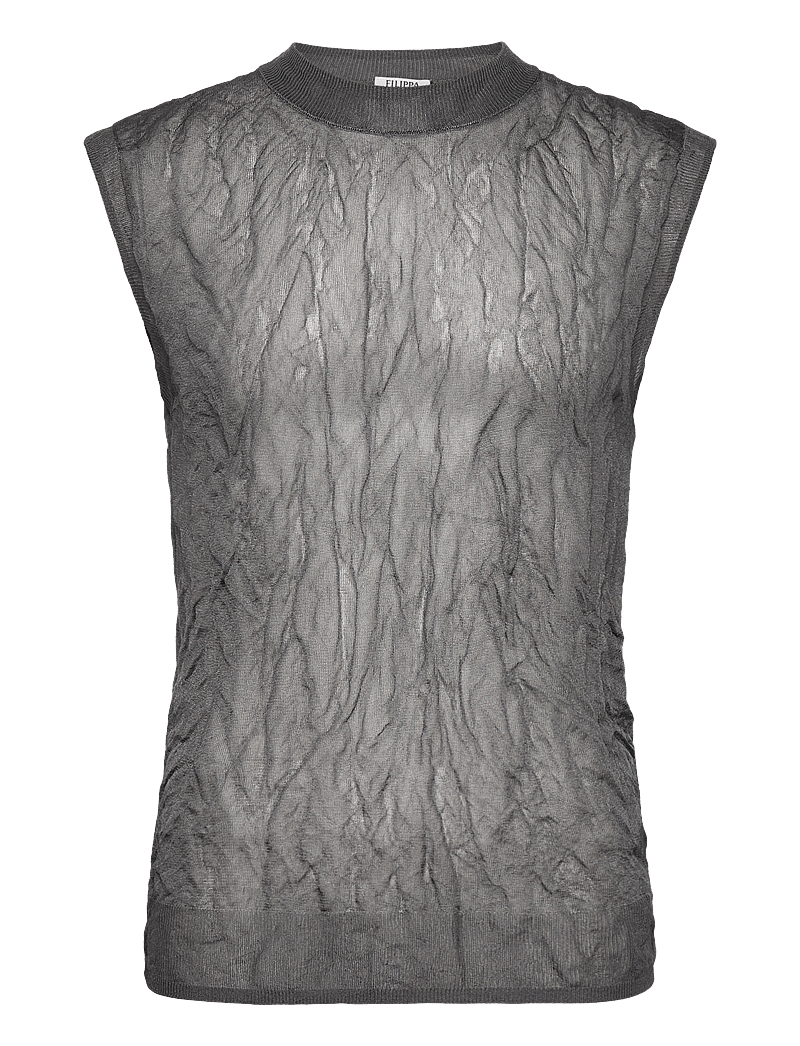Filippa K Crinkled Vest (FK30357) Knitted vests - Main Image