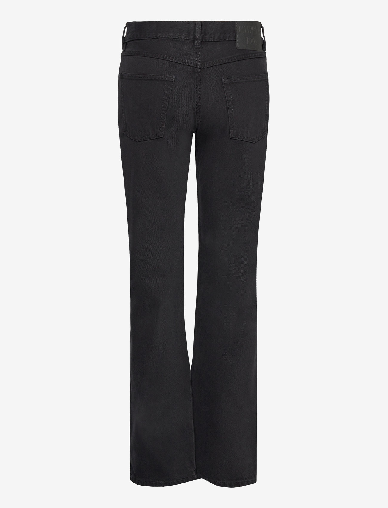 Filippa K - 93 Straight Jeans - schlaghosen - black - 1