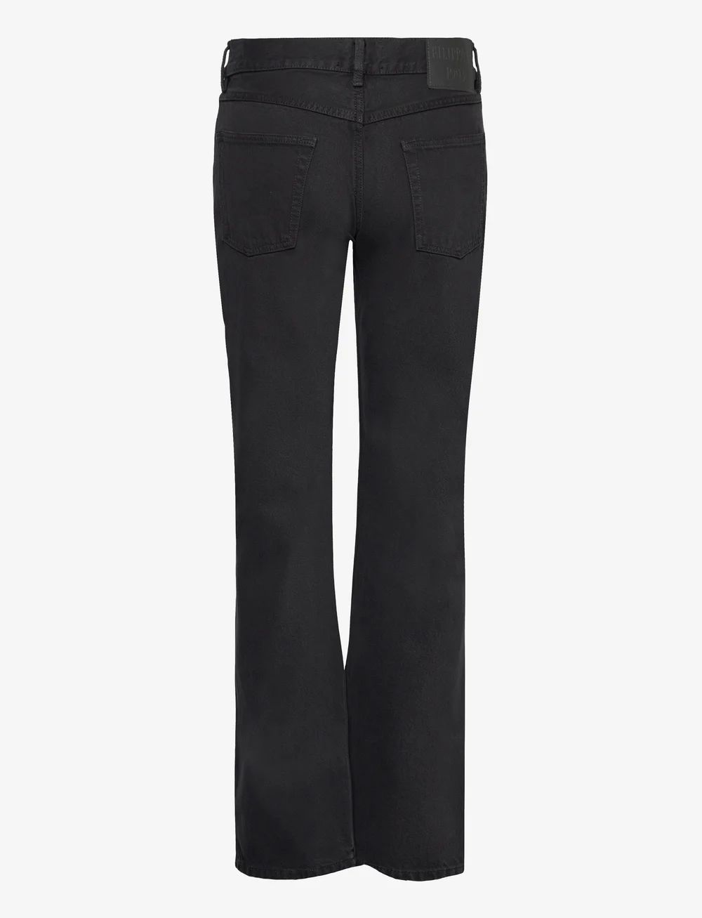 Filippa K - 93 Straight Jeans - utsvängda jeans - black - 1