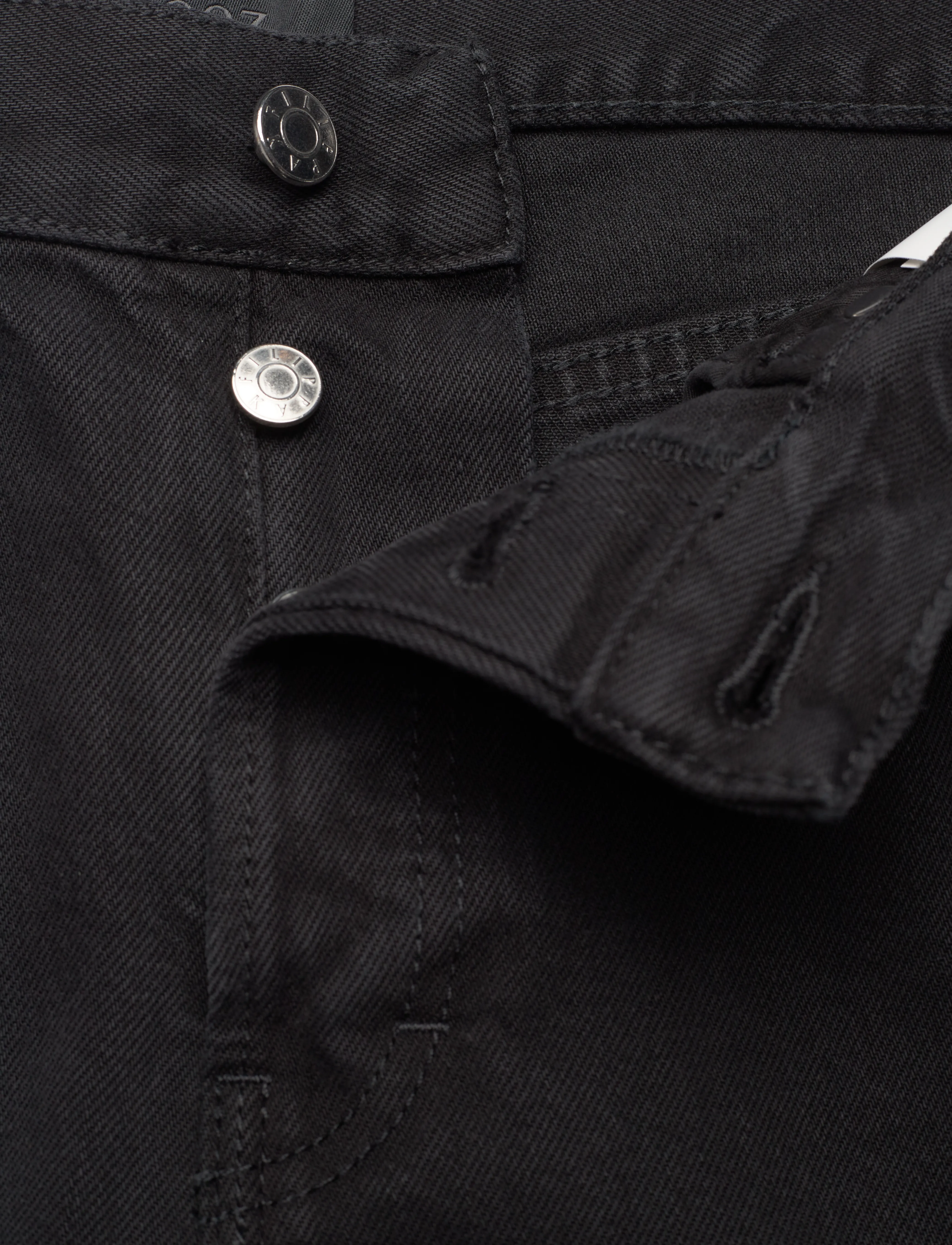 Filippa K - 93 Straight Jeans - schlaghosen - black - 3